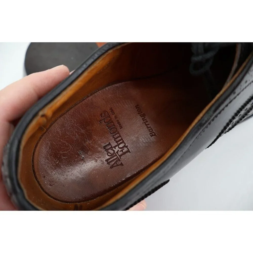 Allen Edmonds Barrington Oxfords Men 11 A Narrow Lace Up Wingtip Oxford Shoes